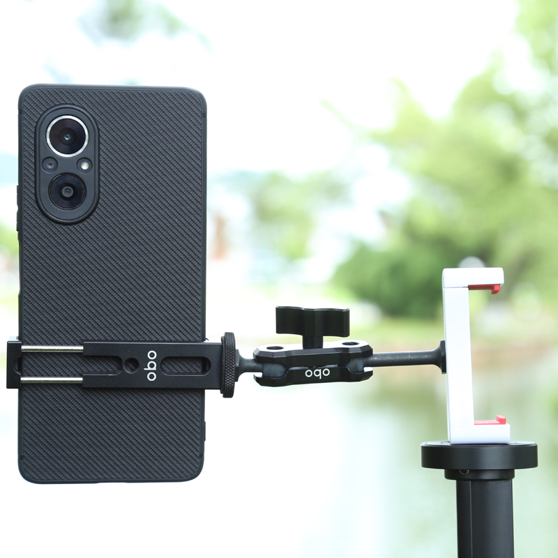 obo新款外置万向魔术手臂手机夹