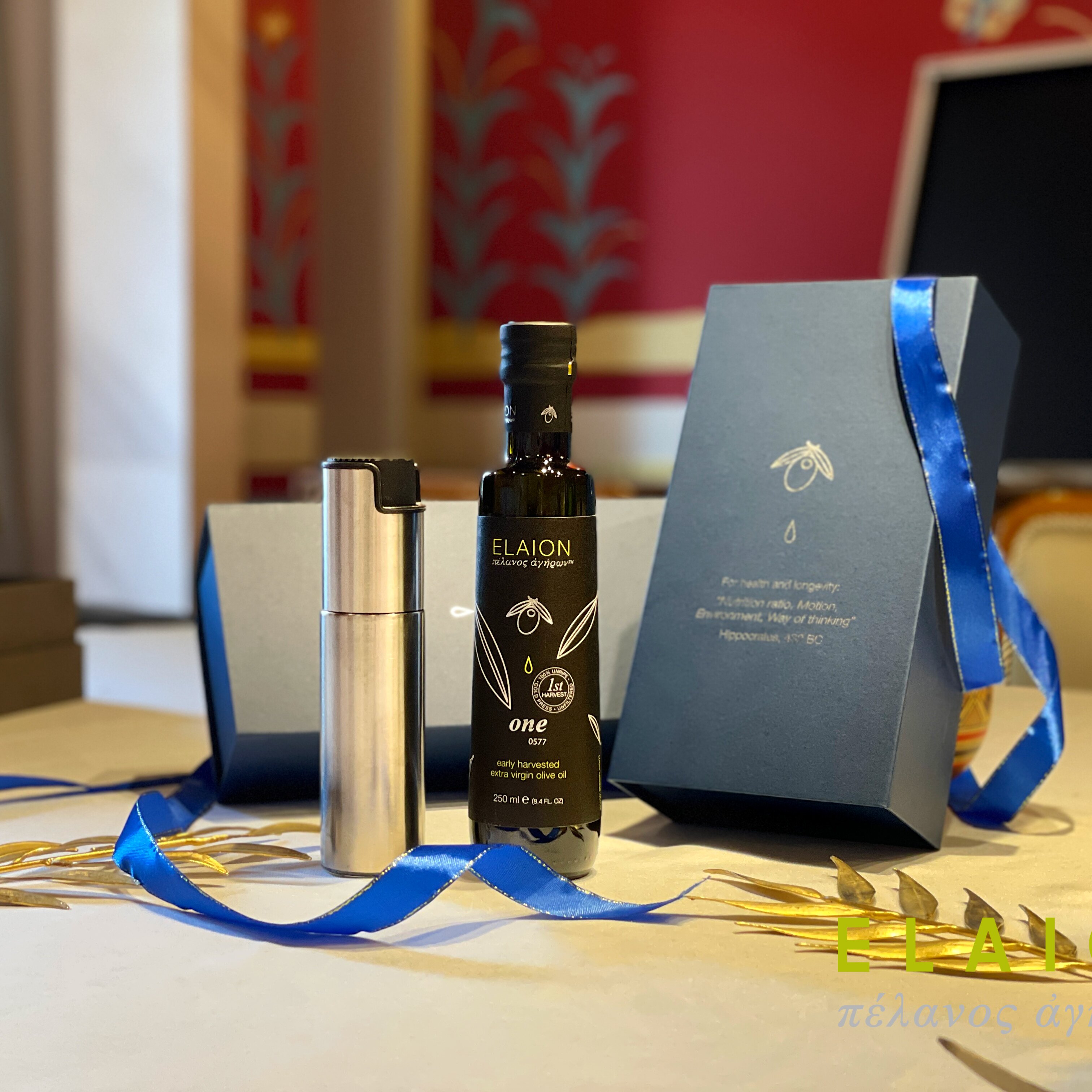 (新品上市赠油壶礼盒）伊莱恩金果果特级初榨橄榄油