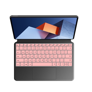 适用华为MateBook E Go 12.6英寸2022款电脑键盘膜2023键盘垫保护贴膜防尘E 2019按键膜键位膜彩色硅胶膜