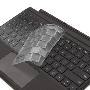 适用微软Surface Pro9 8键盘膜Pro7+硅胶Pro6/5/4笔记本电脑Laptop GO保护贴膜Book3/BOOK2防尘按键膜键位膜X