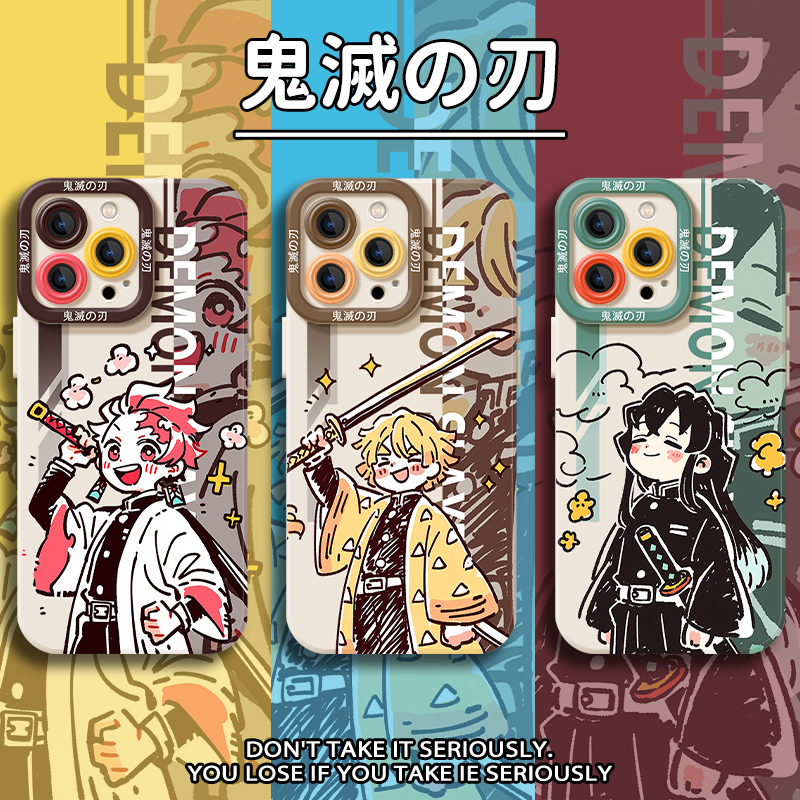 适用于小米17promax手机壳xiaomi涂鸦漫画鬼灭之刃15sPro新款mi善逸14卡通动漫男女13小众高级硅胶防摔保护套