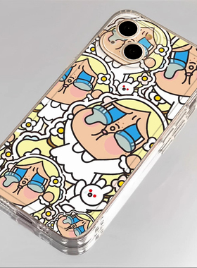 crybaby哭娃适用于VivoY78+手机壳Y78M透明新款76萌系74S卡通可爱Y77T少女73小众70高级感Y53硅胶50全包30套