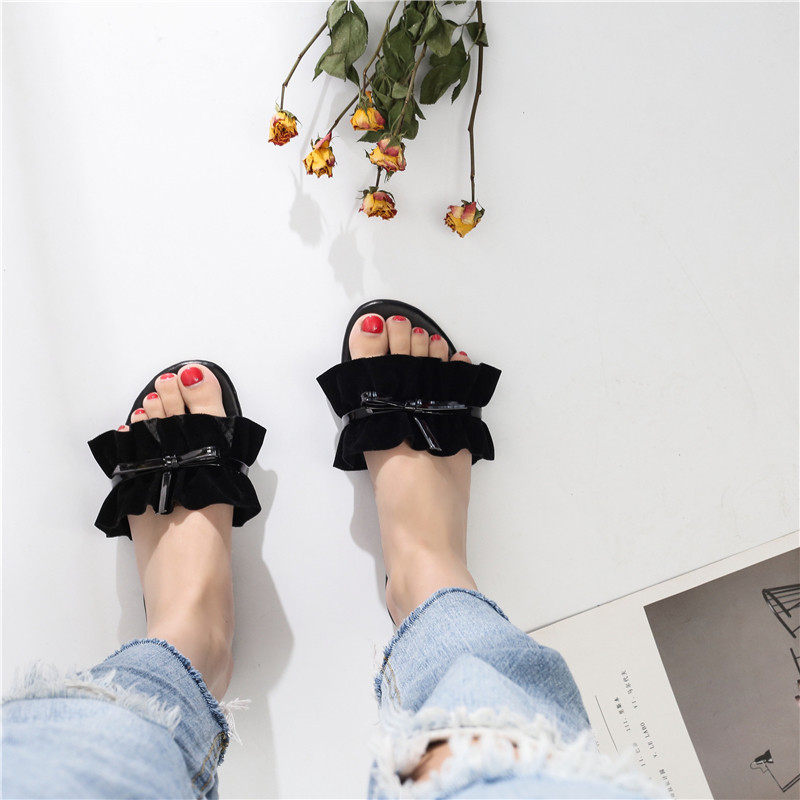 Sandales femme en suede - Ref 2671959 Image 3