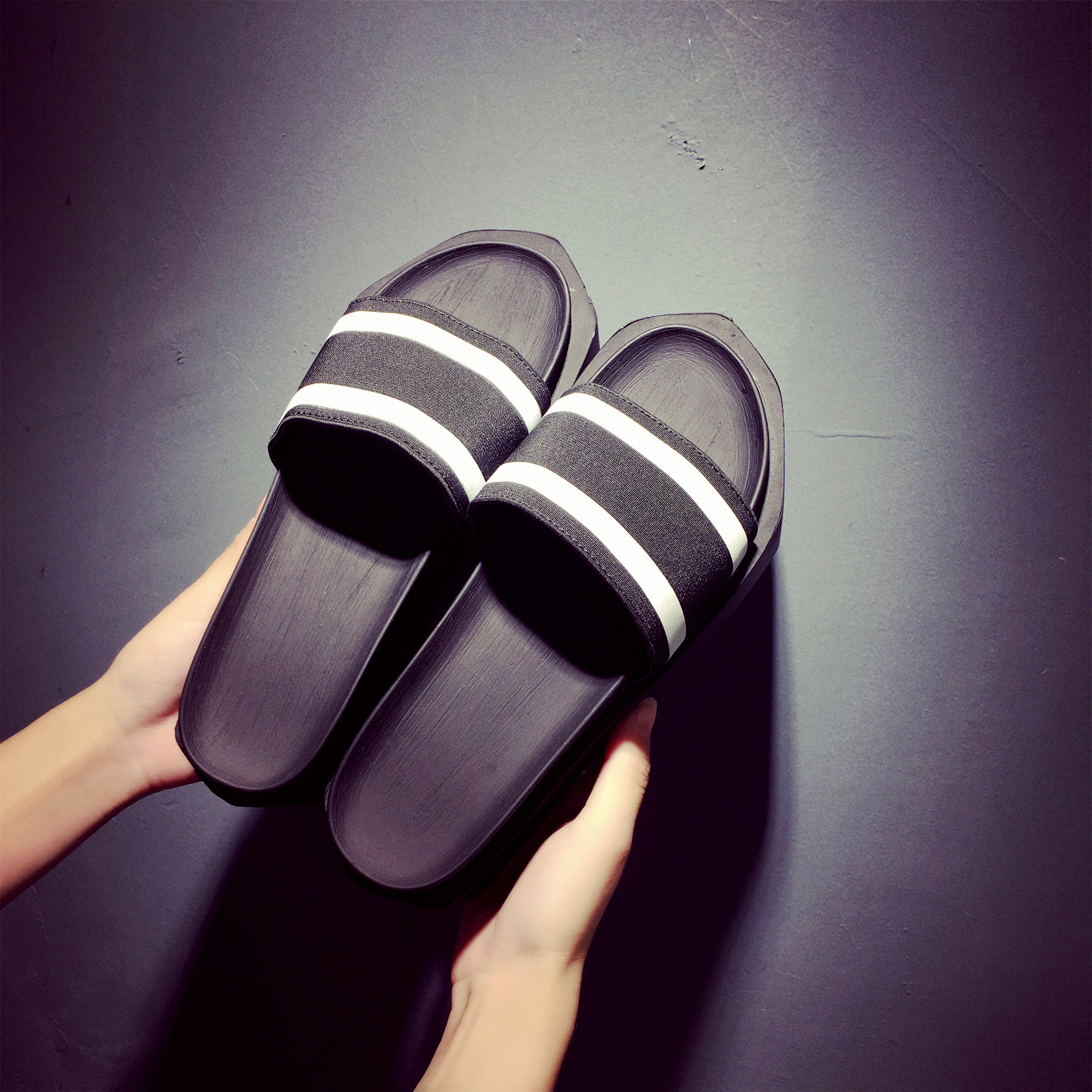 Sandales femme en tissu - Ref 2671990 Image 3