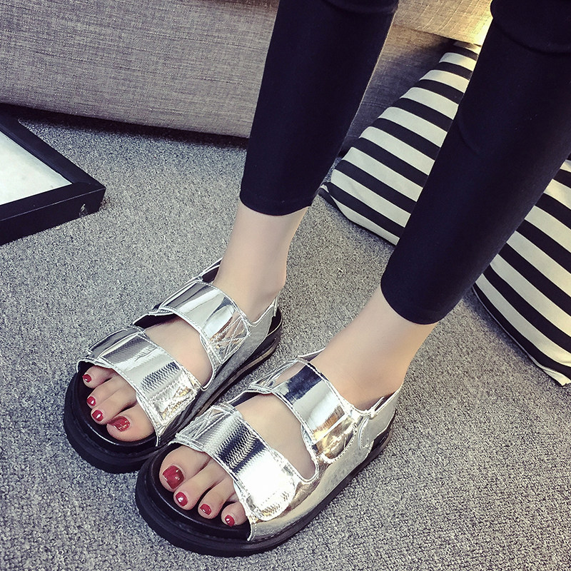 Sandales femme en tissu - Ref 2671903 Image 5