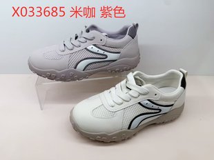 休闲运动鞋 香香莉女鞋 33685网面透气百搭显瘦阿甘鞋 新款 2026春季