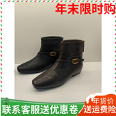 百搭女鞋 香香莉女鞋 32280粗跟低跟加绒女短靴休闲鞋 新款 2025冬季