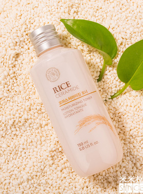 中文版正品rice ceramide moisture toner thefaceshop爽肤水