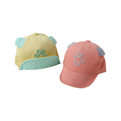 女童透气秋季遮阳婴儿帽子