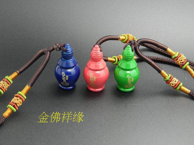 台湾纯铜宝瓶挂坠舍利塔吊坠 一切如来舍利 嘎乌盒可装舍利带经文