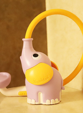 幼奇多Yookidoo宝宝洗澡玩具宝宝淋浴喷水小象花洒婴幼儿洗头神器