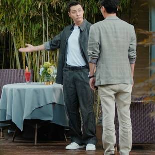 原版许我耀眼陈伟霆沈皓明同款衬衫上衣翻领衬衣外套裤子男衣服潮