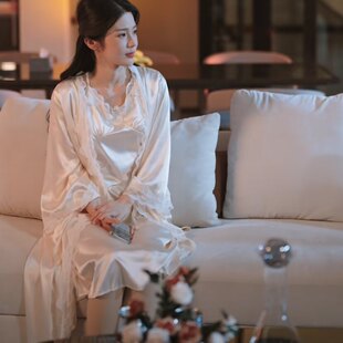 原版短剧周小姐请点头锦子周惜同款睡衣套装衬衫外套连衣裙女衣服