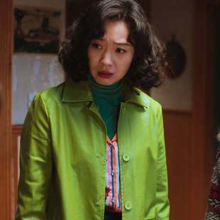 原版老舅王佳佳李小珍同款皮衣外套翻领中长款风衣大衣女衣服潮