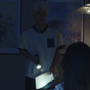 原版短剧一家三口在同班张翅陈安生同款短袖t恤圆领上衣男衣服潮