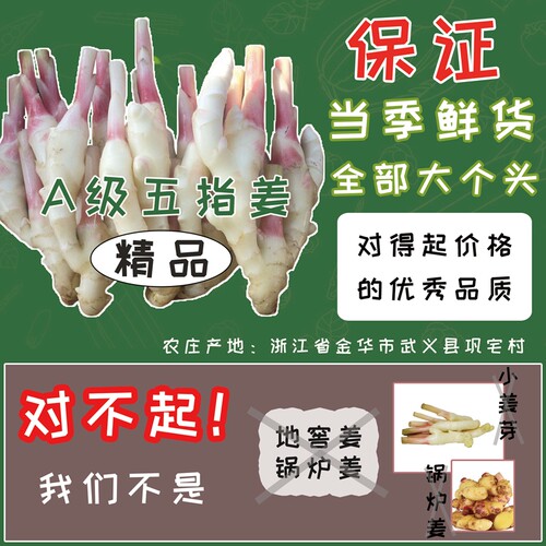 土姜嫩姜新鲜浙江仔姜子姜泡醋