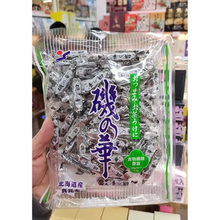 日本进口北海道特产真昆布条芝麻糖软糖山荣海带糖伴手礼网红零食