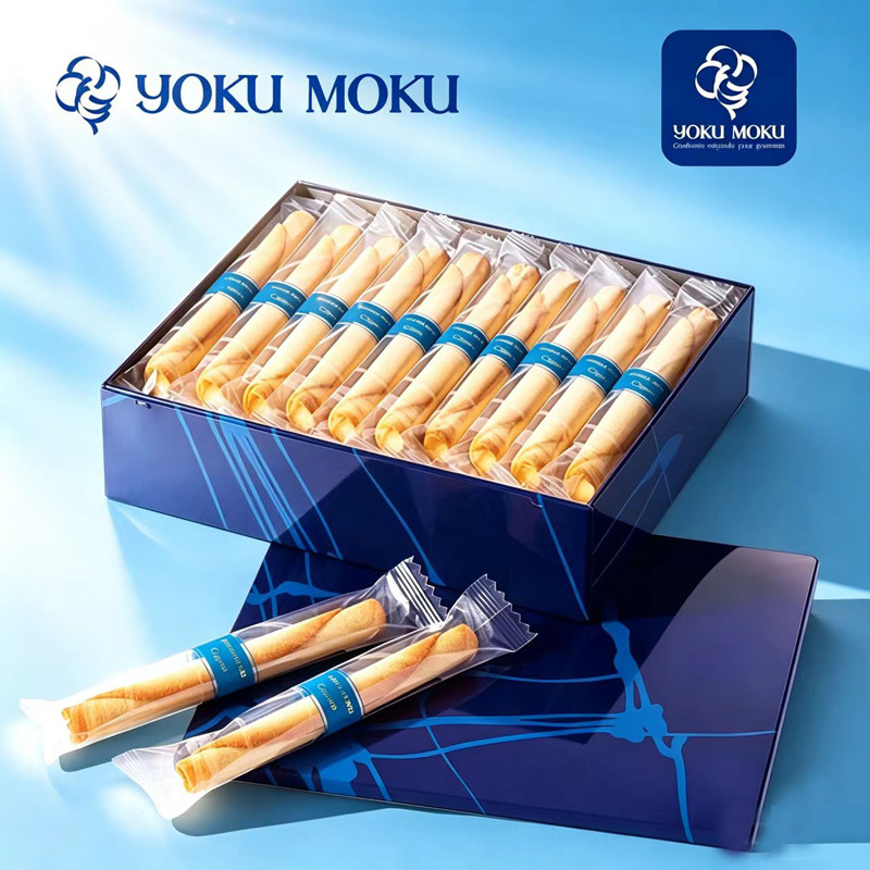 日本进口樱花限定伴手礼盒YOKUMOKU蛋卷黄油饼干巧克力零食糕点