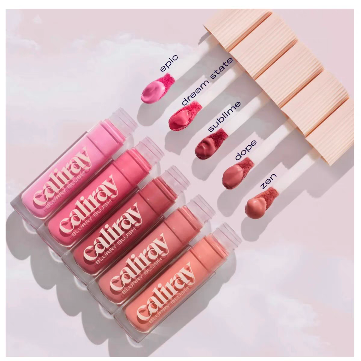 新款Caliray Blurry Blush Pore Minimizing Cream Blush腮红4g