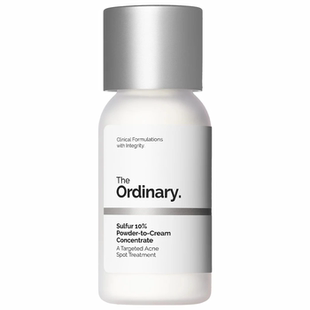 海淘新款The Ordinary Sulfur 10%硫磺浓缩祛痘粉霜5g