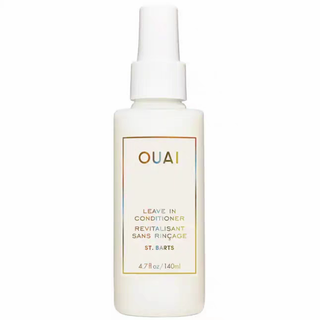 现货 海淘OUAI  St. Barts 滋润免洗润发乳140ml 预防打结 防毛躁