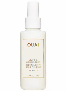 海淘OUAI  St. Barts 滋润免洗润发乳140ml 预防打结 防毛躁