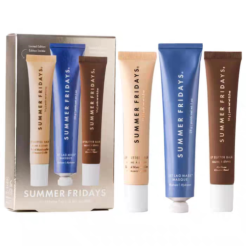 海淘 Summer Friday滋润唇蜜Lip balm黄油唇膏卡戴珊面膜圣诞套装