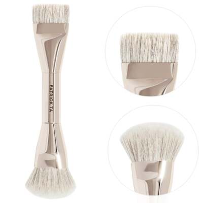 海淘 Patrick Ta Dual Ended Foundation Brush 新品双头粉底刷