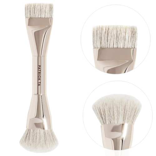 海淘 Patrick Ta Dual Ended Foundation Brush 新品双头粉底刷