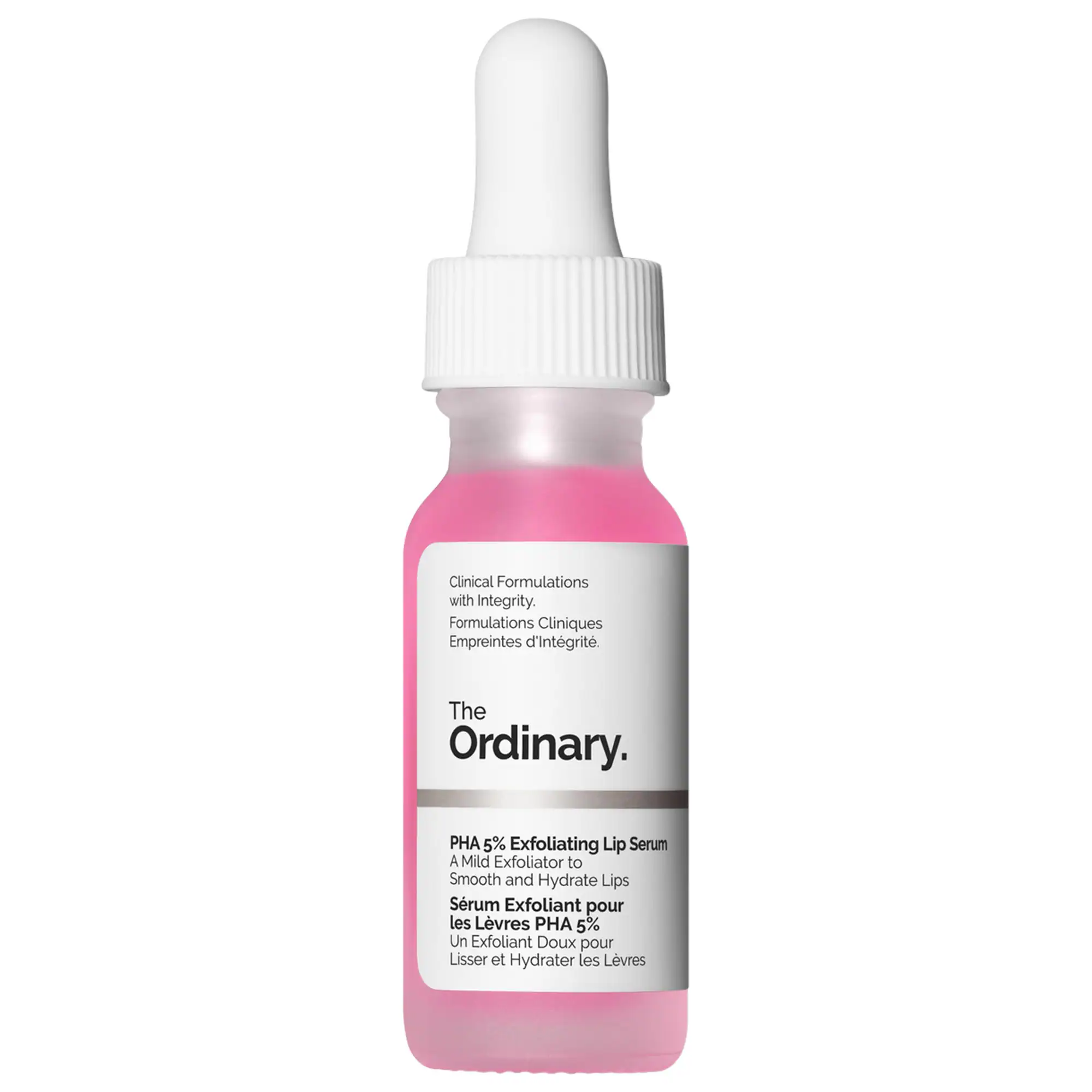 现货 新款The Ordinary 5%PHA唇部精华15ml保湿滋润去角质唇膏