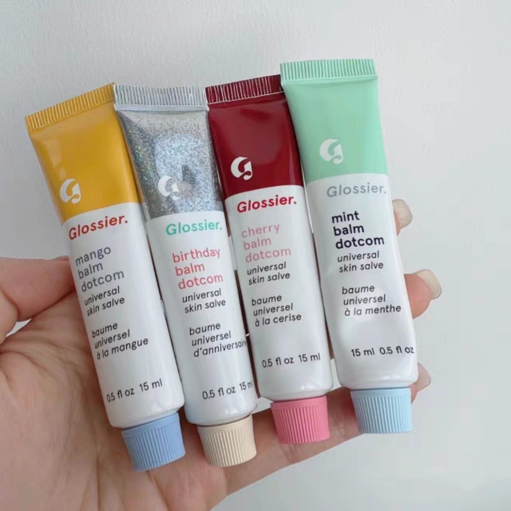 现货！美国海淘Glossier润唇膏 滋润淡唇纹芒果生日蛋糕 birthday