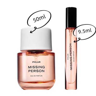 海淘 小众好闻！外网爆火Phlur失踪人口香水missing person 50ml