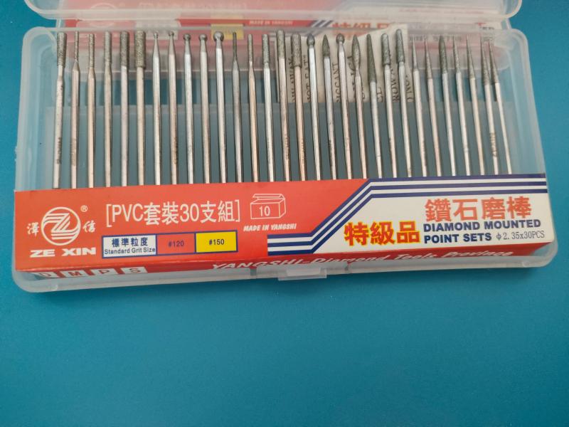 合金打磨头金刚石电镀磨棒