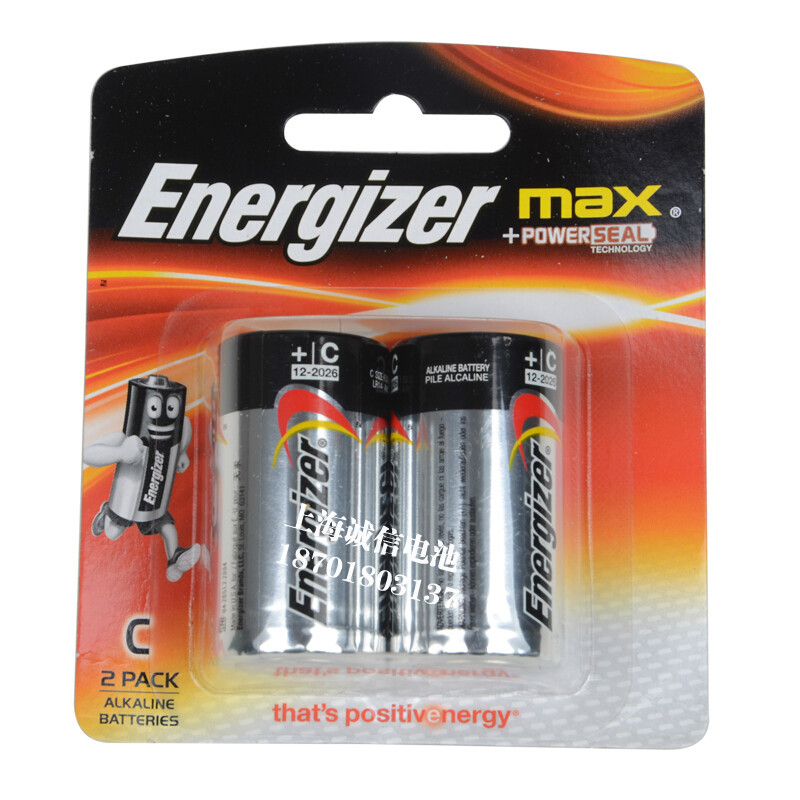 原装中号碱性电池美国Energizer