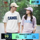 上衣 防水防污短袖 骆驼夏日三防运动T恤2026夏季 棉感男女同款