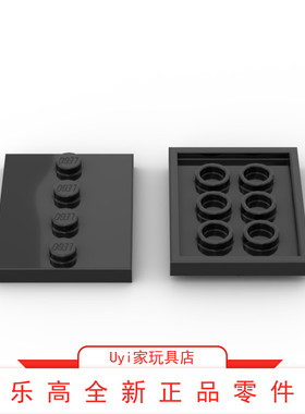 乐高LEGO零件 17836 88646 黑色3x4抽抽乐人仔底座版 4571146
