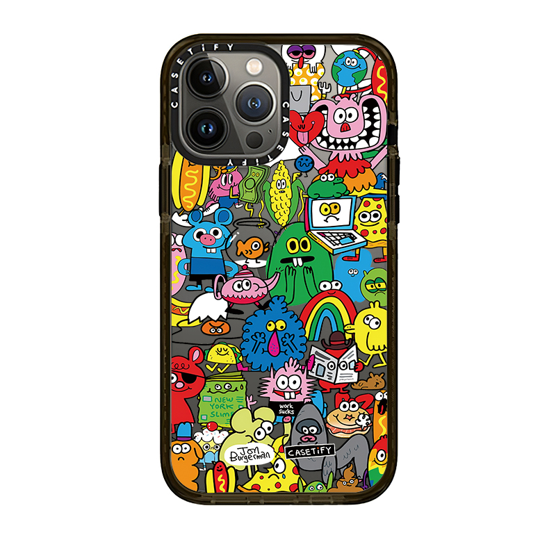 韩国CASETi伙伴Fun Friends小怪兽适用苹果16Promax/plu手机壳iphone15防摔套14女款13硅胶猫咪可爱