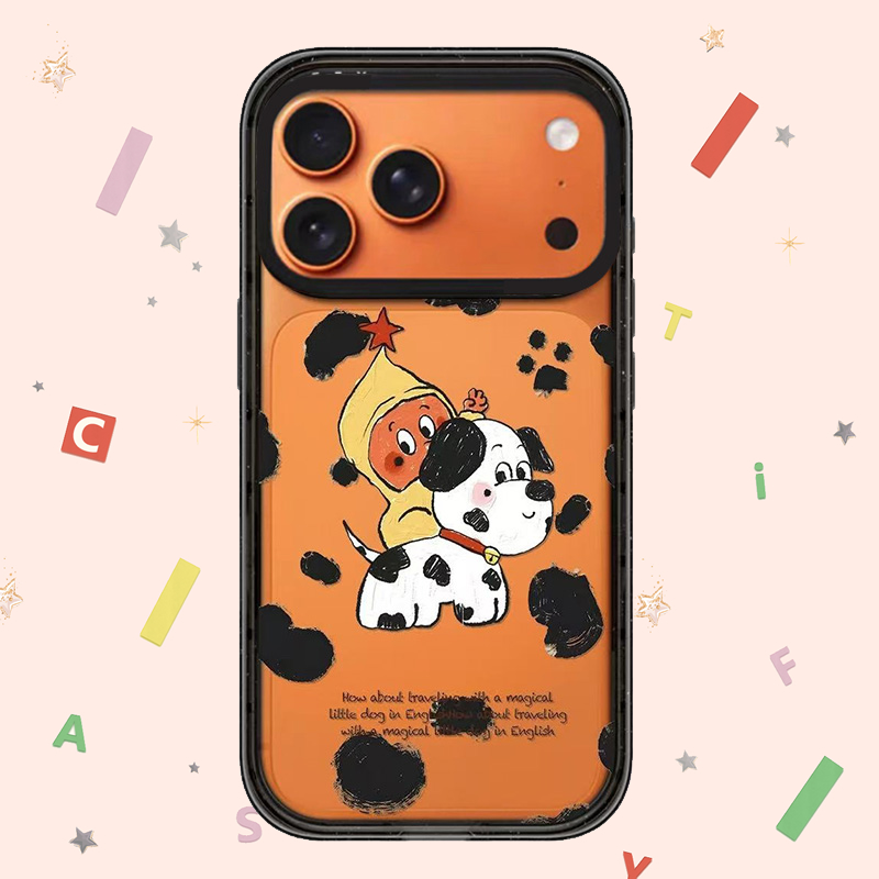 【香港代购】小狗星星人适用苹果17promax手机壳iphone16plus/15pro/14/13/12全包17air防摔可爱透明