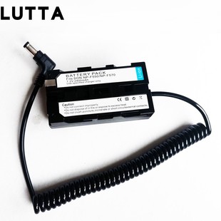 DC接口F570阿童木监视器NP 6KPro F550假电池通用F970适用于Bmpcc