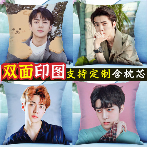 吴世勋抱枕双面定制可印照片