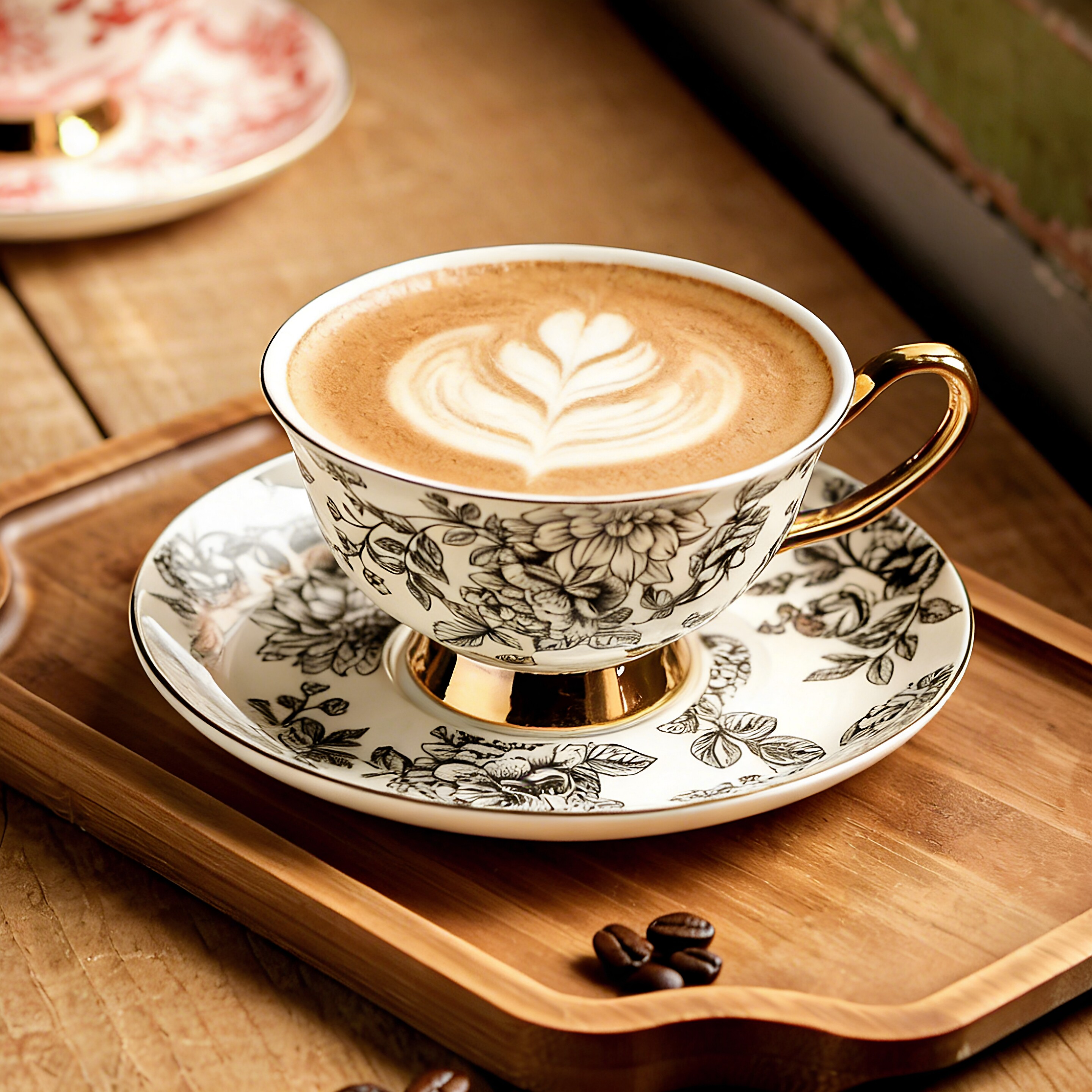 咖啡杯女士个人专用拿铁杯手冲杯好看的杯子冷泡杯茶水杯招待客人