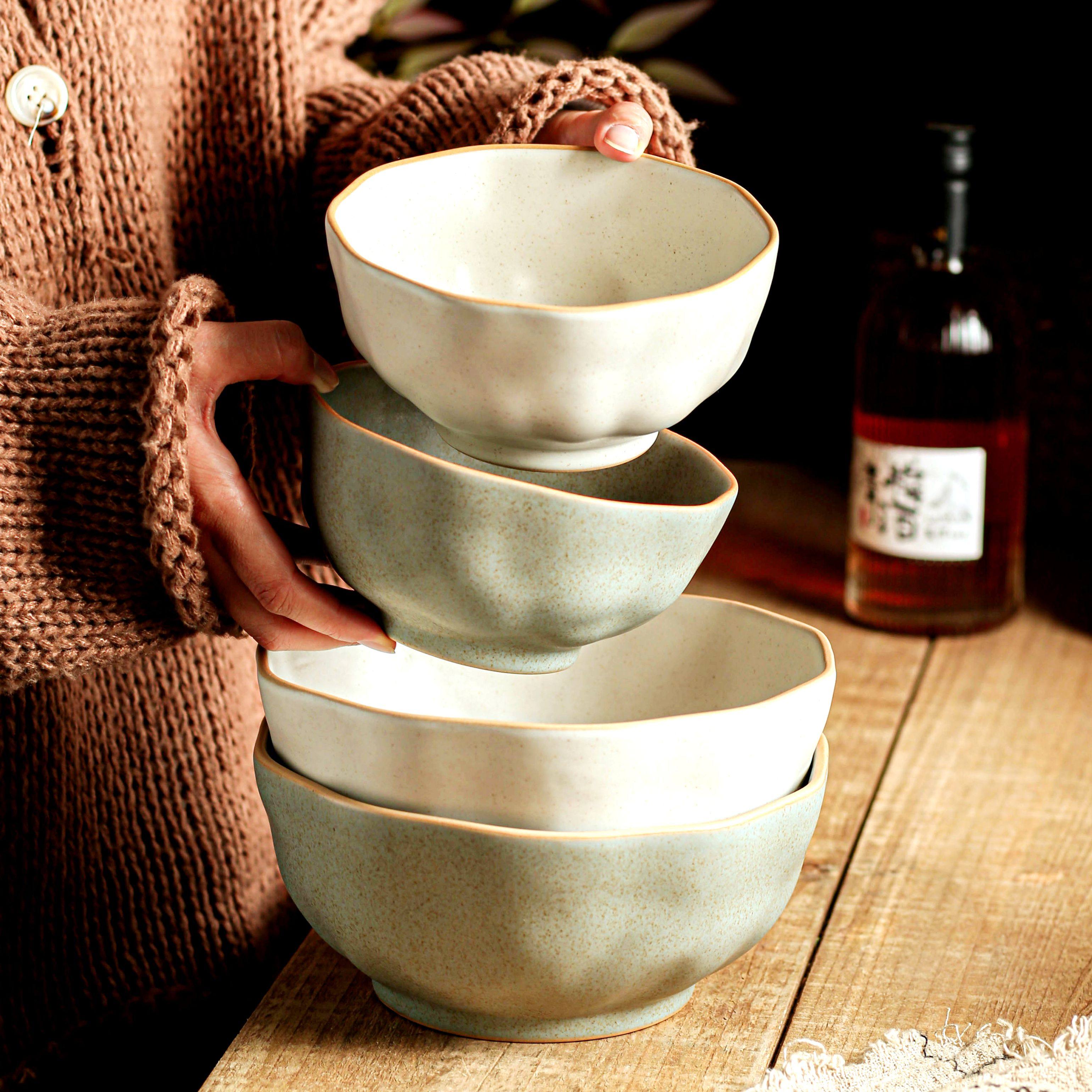 碗家用2026新款拌面碗商用陶瓷饭碗7寸汤面碗粗陶碗大碗汤碗餐碗,餐饮具,碗,淘宝优惠券,粉丝福利购,淘宝优惠卷