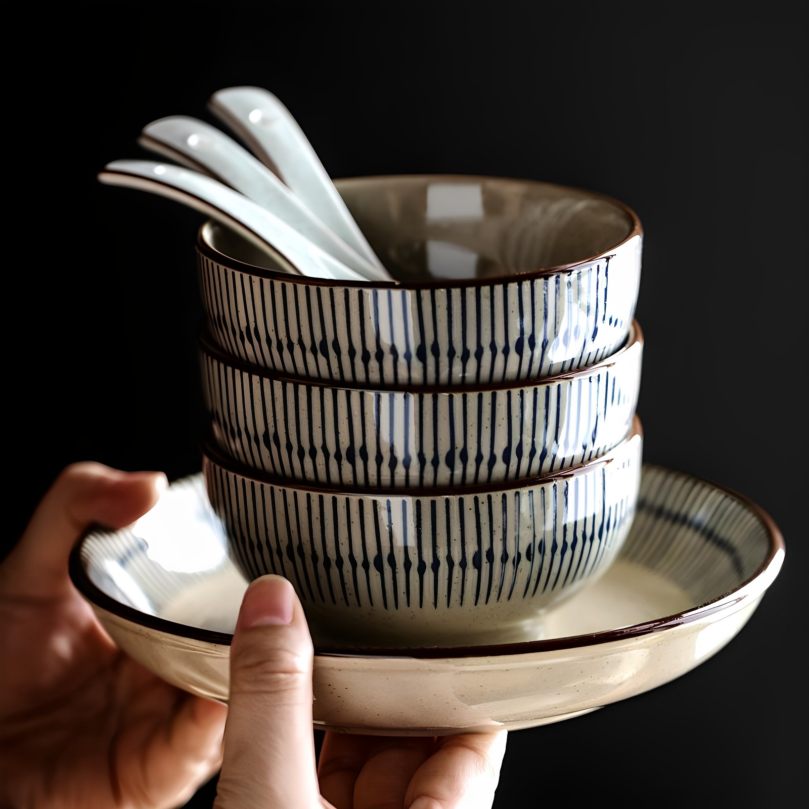 餐具高级感小众漂亮碗特别好看的碗盘套装饭碗家用2025新款盘子,厨房/烹饪用具,配菜/备菜盘,淘宝优惠券,粉丝福利购,淘宝优惠卷