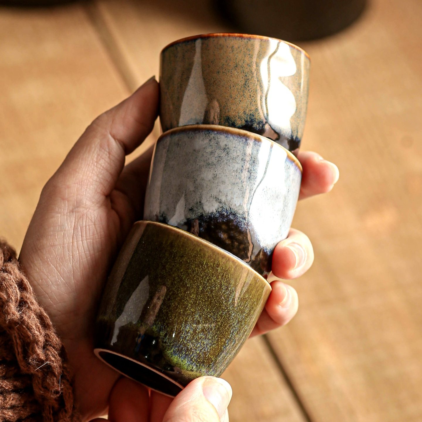 喝酒专用杯酒杯2025新款一人饮酒具陶瓷杯家用漂亮杯子日式清酒杯,餐饮具,清酒杯,淘宝优惠券,粉丝福利购,淘宝优惠卷