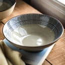 面碗碗个人专用大碗菜盘深盘家用汤碗拉面碗 盘子高级餐具陶瓷日式