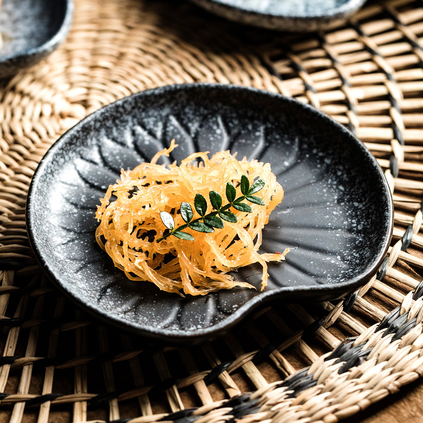 复古碟子前菜碟日式小菜碟商用寿司碟凉菜碟冷菜盘零食小吃碟骨碟