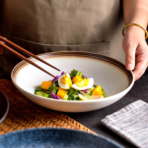 盘子菜盘家用2025新款浮雕餐盘