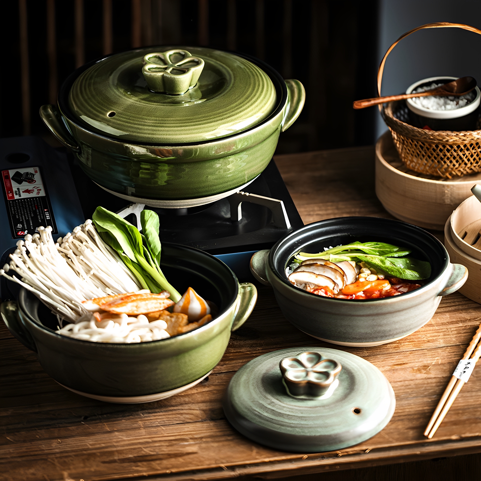 炒菜砂锅炖肉砂锅煲家用燃气专用