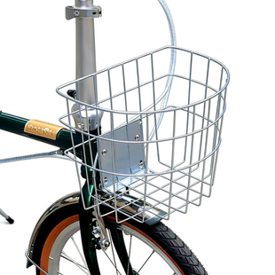 半圆形车篮子菜篮筐子购物篮筐 大小布d7d10d5p8折叠自行车快拆式