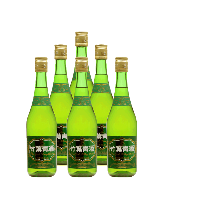 山西汾酒38度竹叶青酒玻竹露酒